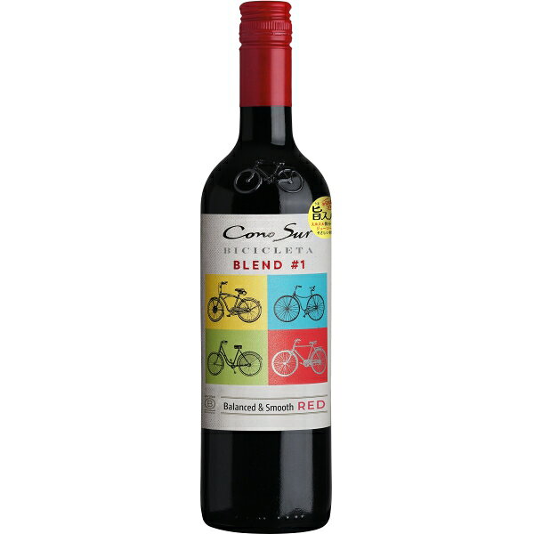 樂天商城 - 【100円クーポン配布】コノスル ビシクレタ レッドブレンド 赤ワイン チリ 750ml×1本