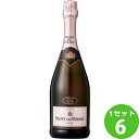 Veuve du Vernay Rose ヴーヴ・デュ・ヴェルネ ロゼ NV ロゼワイン フランス 750ml ×6本 ワイン【送料無料※一部地域は除く】スパークリング