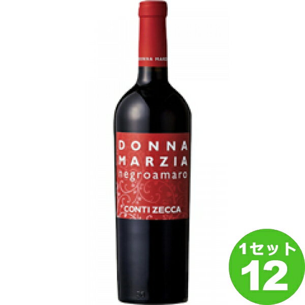 Donna Marzia Negroamaroドンナ マルツィア ネグロアマーロ 750ml ×12本 イタリア/プーリア/サレント/ ワイン