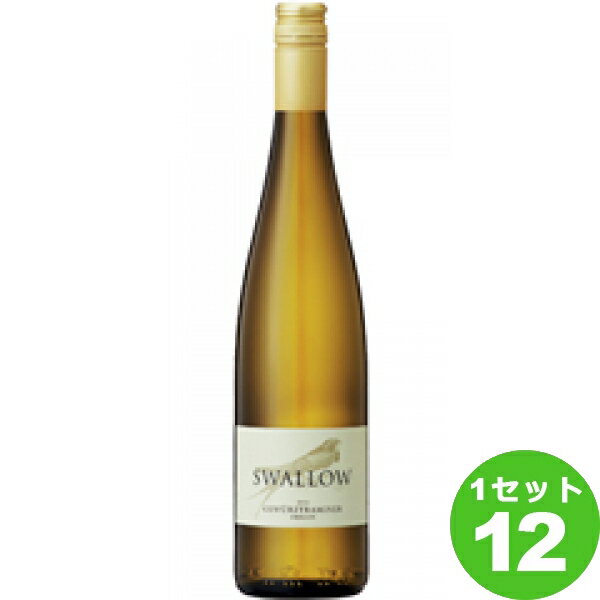 【2024年6月5日頃入荷予定】 Swallow Gewurztraminer スワロー ゲヴュルツトラミネール 750ml ×12本 アメリカ/オレゴン ワイン【送料無料※一部地域は除く】 1