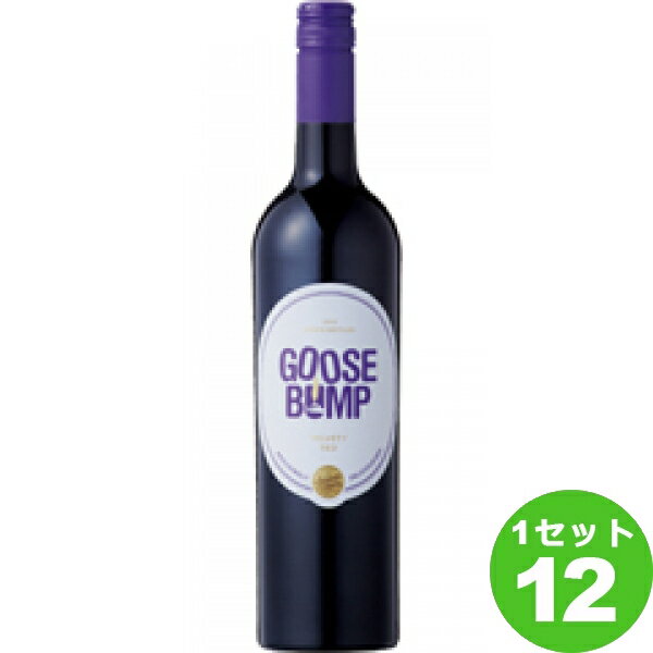 Goose Bump グース バンプ 750ml ×12本 イタリア/シチーリア ワイン【送料無料※一部地域は除く】