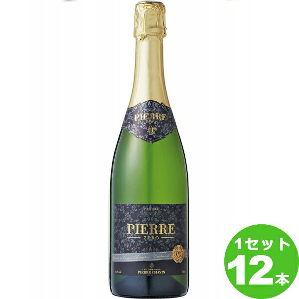 ノンアルコール スパークリング ワイン 白 ドメーヌ ピエール シャヴァン ピエールゼロ ブラン ド ブラン フランス/ロワーヌ 750ml ×12本（個) 【送料無料※一部地域は除く】