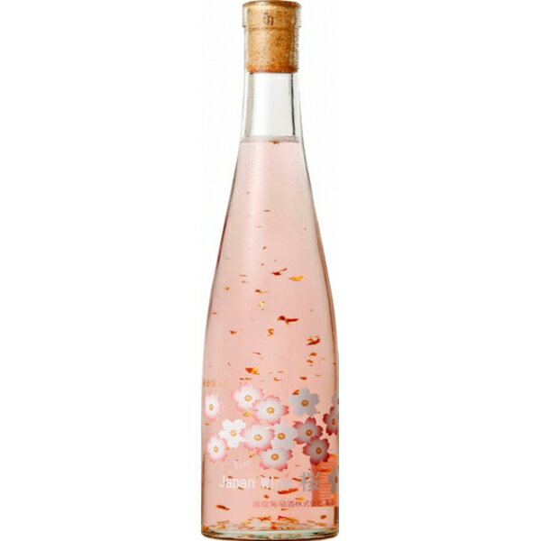 アデカ 蒼龍葡萄酒 ジャパンワイン Japan Wine 桜 ロゼワイン 375ml×1本 花 母の日 花見 甘口 ギフト プレゼント 女性 贈り物 かわいい 春限定 お酒