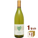 ア フィーリング フォー シャルドネ 750ml×12本 白ワイン チリ【送料無料※一部地域は除く】 バレンタイン ハート ギフト 推し活 緑 かわいい