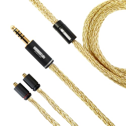 NOBUNAGA Labs リケーブル 澪標 極(miotsukushi-kiwami)【4.4mm5極/MMCX】 NLS-MIO-KWM