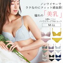 丸胸レーシィノンワイヤーブラ＆ショーツセット下着 ブラジャー 谷間 ノンワイヤーブラジャー レディース 女性 ランジェリー ブラショーツ レディース セット バストアップブラ ビューティープリンセス