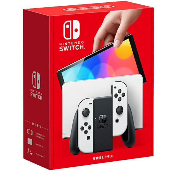 ニンテンドースイッチ 本体 有機el【新品未開封】任天堂 Nintendo Switch モデル Joy-Con(L)/(R) ホワイト HEG-S-KABAA 【送料無料】