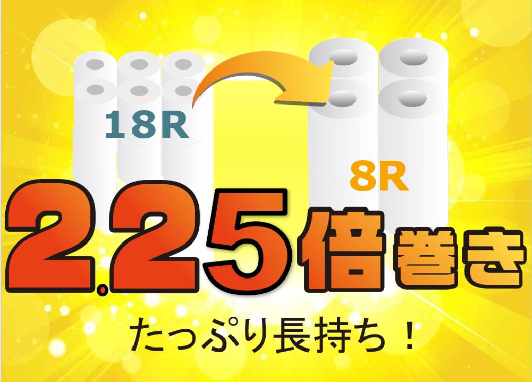 【楽天市場】【メーカー直販】 シュシュ 8ロールダブル / トイレットペーパー ダブル 8ロール×8パック やわらか かわいい 香り