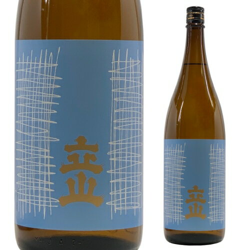 日本酒 辛口 立山 本醸造 1.8L 15度 清酒 1800