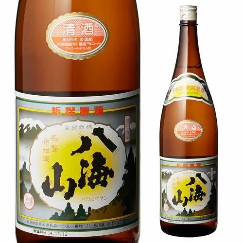 日本酒 八海山 普通酒 1.8L 特約 正規