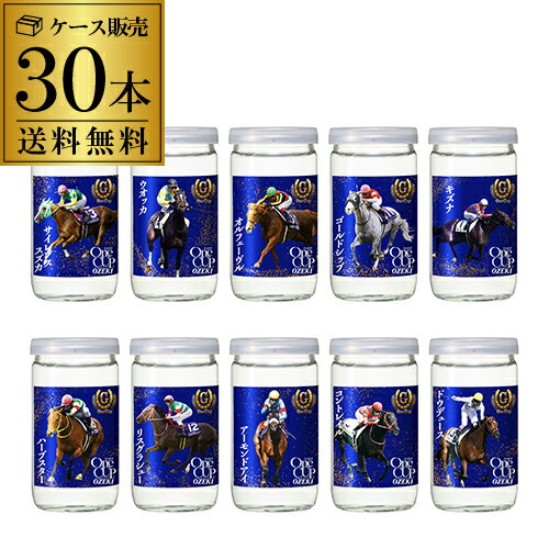 【11/18限定 全品P3倍】送料無料 G-OneCup 名馬ラベル 大関 上撰ワンカップ G1 日本酒 清酒 競馬 180ml×30本 G1 レース 数量限定のサムネイル