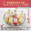 梅酒 なでしこのお酒 てまり 180ml×3本(梅酒 みかん梅酒 ゆず梅酒) TDEF-16 中野BC梅酒セット 飲み比べセット ギフト 和歌山 南高梅 贈物 ...