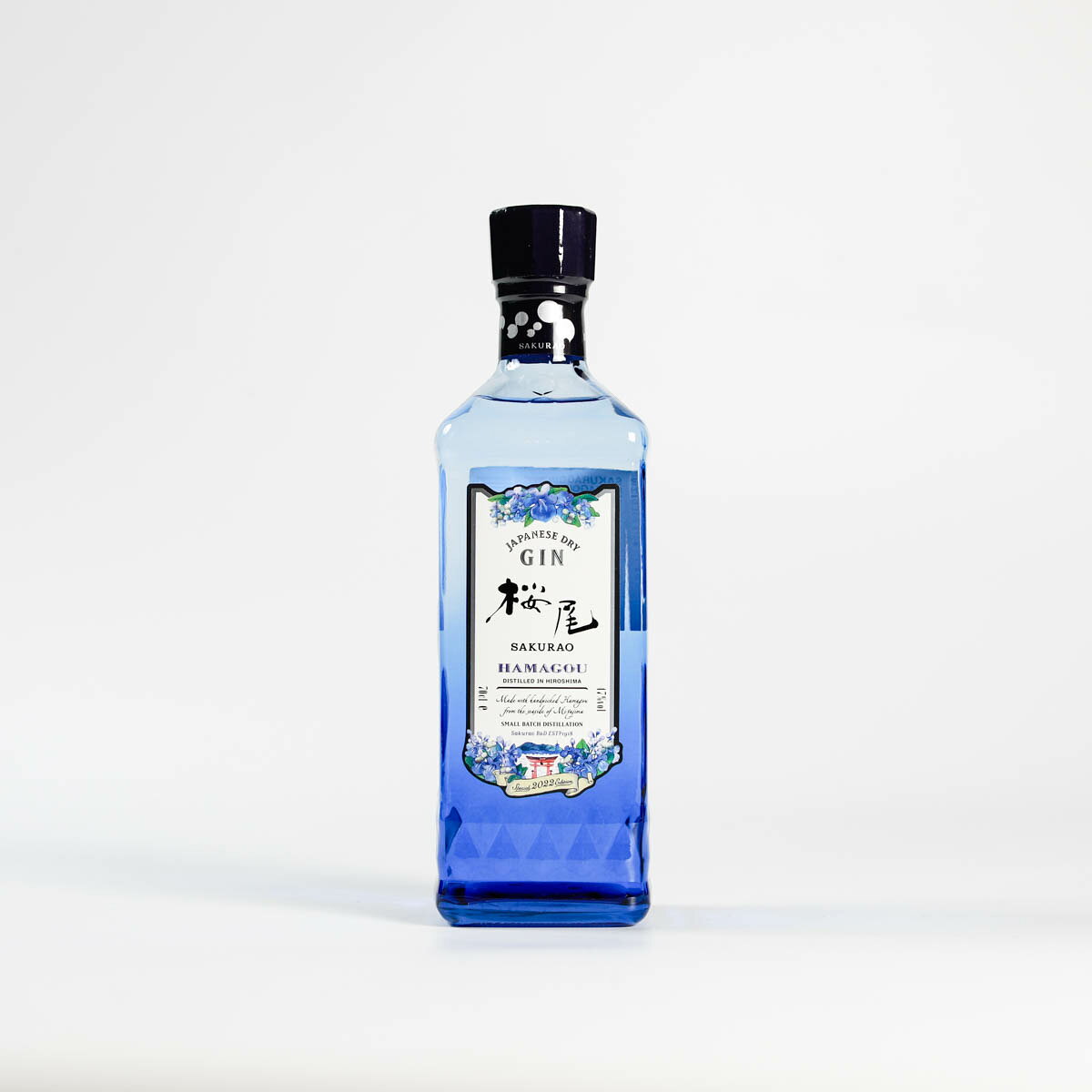 桜尾 SAKURAO GIN HAMAGOU 2022 700ml ハマゴウ ラベンダー ローズマリー ジン ボタニカル フローラル Best of Class 瓶 ギフト プレゼント 送料無料 母の日 父の日