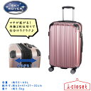 【取寄せ】SKY ROVER キャリーケース ローズゴールド Mサイズ 約52～60L 約3.5kg マチが拡がる エキスパンダブル 仕様 荷物の上げ下ろしに便利なアンダーハンドル付き 衝撃に強いコーナーパッド 修学旅行にもピッタリ