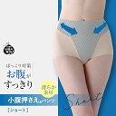 【取寄せN4】ルシアン お悩み解決シリーズ 小腹押さえパンツ ショート丈 4カラー M~3L ぽっこりお腹を広範囲にしっかり押さえ、スッキリとしたラインに整えます 【ネコポスで発送】(4)