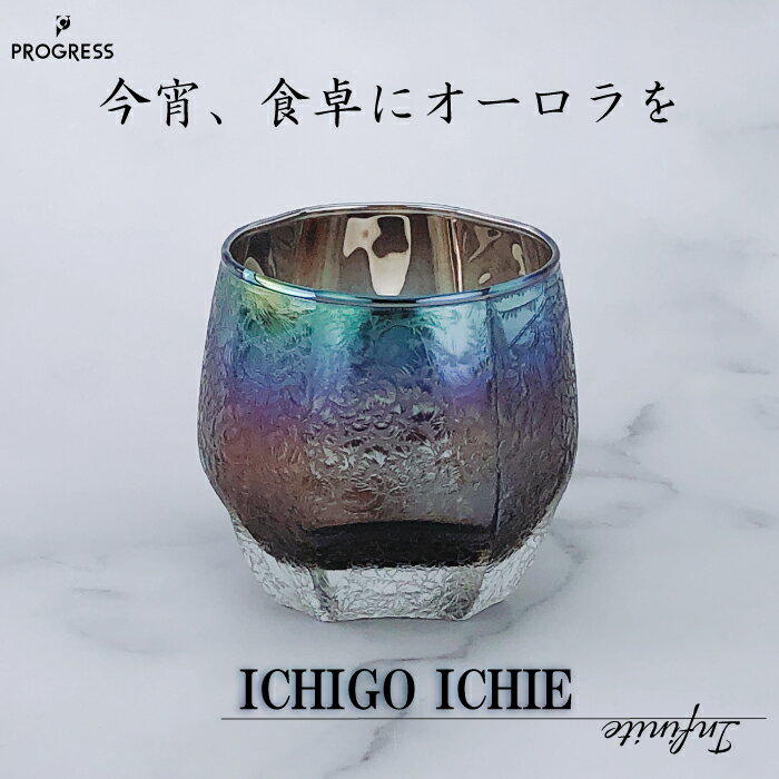 楽天キッチン倉庫 iZUMiYA一期一会 ICHIGO ICHIE-Infinite 【宇宙開発技術×職人の手仕事】PROGRESS チタングラス 伝統工芸 グラス チタン 日本伝統工芸 オーロラ プレゼント ギフト 美しい 綺麗 おしゃれ 癒やし インスタ映え お酒 飲み物 コップ 結婚祝い 恋人 クリスマス