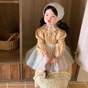 ワンピース 女の子 子供 フリル ドレス 長袖 ガールズ 子供服 可愛い 通園 通学 キッズ ファッション カジュアル 韓国風 入学式 結婚式 発表会 春 秋