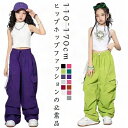 kpop ジュニア カーゴパンツ 衣装 全13色 ヒップホップ グリーン パープル ブラック キッズ ダンス 全13色 ズボン ピンク hiphop レディース...
