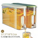 4L 大容量 冷水筒 スリム 耐熱 ピッチャー 麦茶ポット プラスチック 広口 洗いやすい 蛇口付き お茶ポット 冷水ポット ウォーターボトル 冷蔵庫 耐冷 水筒 水差し 水出し 冷茶 ジャグ お茶 麦茶 ジュース ドリンク 【送無】