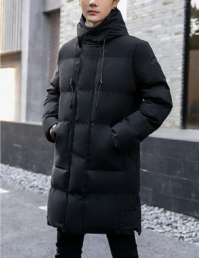 【店長おすすめ】スタイリッシュ！メンズ 中綿入り フードコート ジャケット 大きいサイズ 撥水 防寒 コート ダウンジャケット