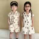オールインワン キッズ ベビー服 オーバーオール ボディースーツ カバーオール 襟付き シャツ 半袖 ハーフパンツ 子供服 つなぎ 通園 通学 入園式 シンプル 夏 春 ポケット付き 一体型 ゆったり 男の子 女の子 ダンス衣装 80cm 90cm 100cm 110cm 120cm 130cm 140cm 150cm