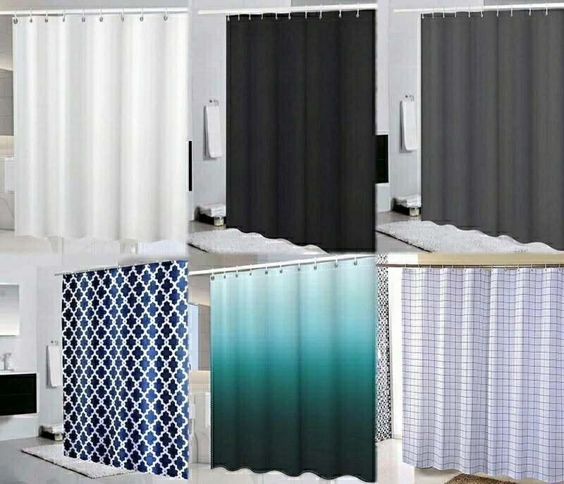 シャワーカーテン バスカーテン ビニールカーテン 防カビ 防水 浴室 バスルーム 風呂 ユニットバス 厚手 風呂カーテン ブルー ホワイトデー プレゼント