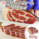 伊豆沼豚 肩ロース生ハムブロック ハーフ 約600g 国産生ハム 原木 パーティー お取り寄せ おつまみ お酒 ワインに チーズに合う イタリアン食材 おうちバル ご褒美 高級 熟成 ブランド肉 送料…