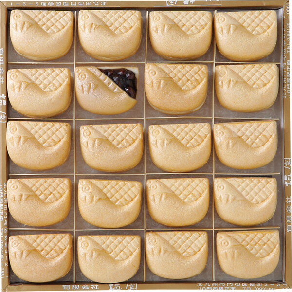 [梅園]　河豚最中[モ-34]［6/19以降順次出荷（一部商品説明記載］のサムネイル