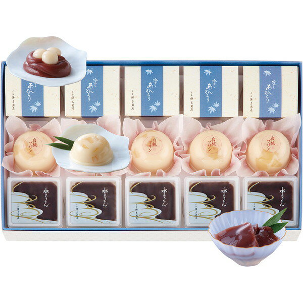 [宗家 源 吉兆庵] 冷やしあんとろり詰合せ [MN-50]［6/16以降順次出荷（一部商品説明記載)］のサムネイル