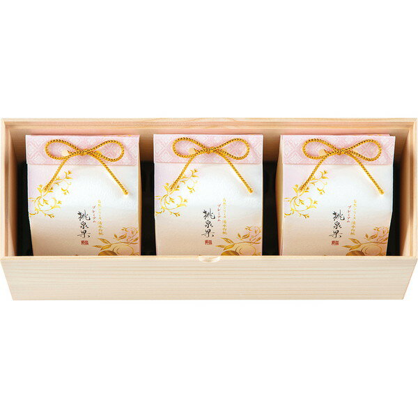 [宗家 源 吉兆庵] プレミアム桃泉果3個入 [PTS-63]［6/16以降順次出荷（一部商品説明記載)］のサムネイル