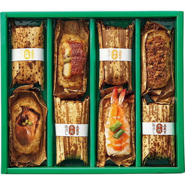 [京料理 美濃吉] お凌ぎ飯蒸し詰合せ [MOS-30B]【11/16以降順次出荷（一部商品説明記載)】