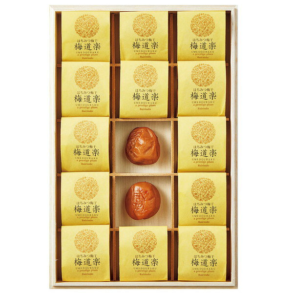 [梅林堂] 紀州はちみつ梅干[梅道楽] [BZ50P]【11/16以降順次出荷（一部商品説明記載)】