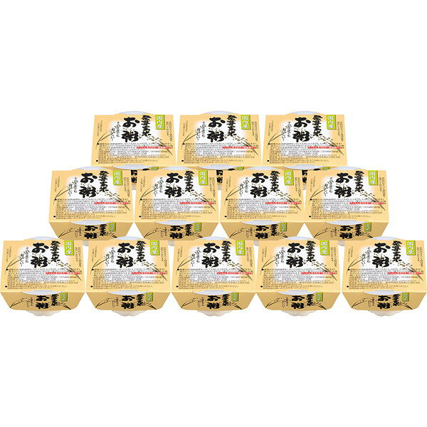 ご自宅用 発芽玄米お粥12個セット [KMH228]【熨斗・包装不可】 izutsuya-gift-10086272 井筒屋ギフト楽天市場店 パッケージ画像