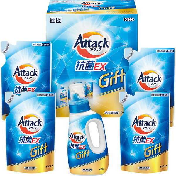 Rakuten - [アタック抗菌EX] アタック抗菌EXギフト [K・AR-30A]贈り物　プレゼント　お祝い　お返し　出産　結婚　ギフト　お礼　ご挨拶　手土産　内祝