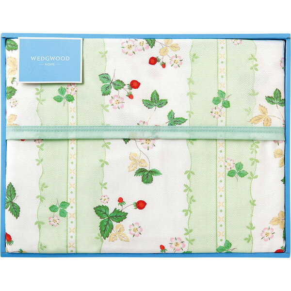 Rakuten - [ウェッジウッド] 綿毛布（毛羽部分） グリーン [FQ82601011]贈り物　プレゼント　お祝い　お返し　出産　結婚　ギフト　お礼　ご挨拶　手土産　内祝