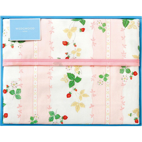 Rakuten - [ウェッジウッド] 綿毛布（毛羽部分） ピンク [FQ82601011]贈り物　プレゼント　お祝い　お返し　出産　結婚　ギフト　お礼　ご挨拶　手土産　内祝