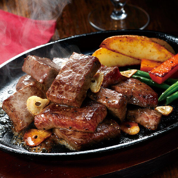 【産直・送料込】[大吉] 近江牛サイコロステーキ【代引・熨斗・包装不可】贈り物　プレゼント　お祝い　お返し　出産　結婚　ギフト　お礼　ご挨拶　手土産　内祝