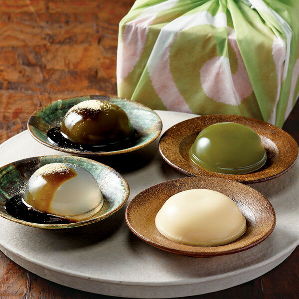 【産直・送料込】[華緑園本舗 亀久堂] 吉野葛すいーつ（くず餅・くずぷりん）詰合せ2段【代引・熨斗・..