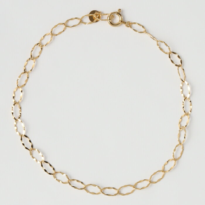 K18 ブレスレット 18cm 18金ゴールド【送料無料】【あす楽対応】【ラッピング無料】