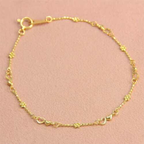 K18 팔찌 18cm 18금 골드 [무료 배송] [랩핑 무료]