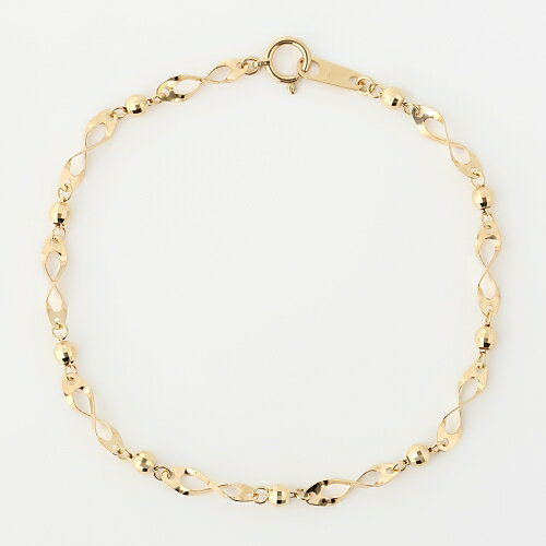 K18 ブレスレット 18cm 18金ゴールド【送料無料】【ラッピング無料】