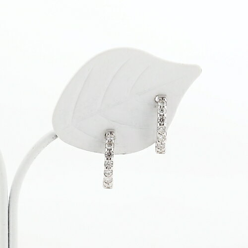 K14WG ダイヤ ピアリング 14金ホワイトゴールド【送料無料】【あす楽対応】【ラッピング無料】