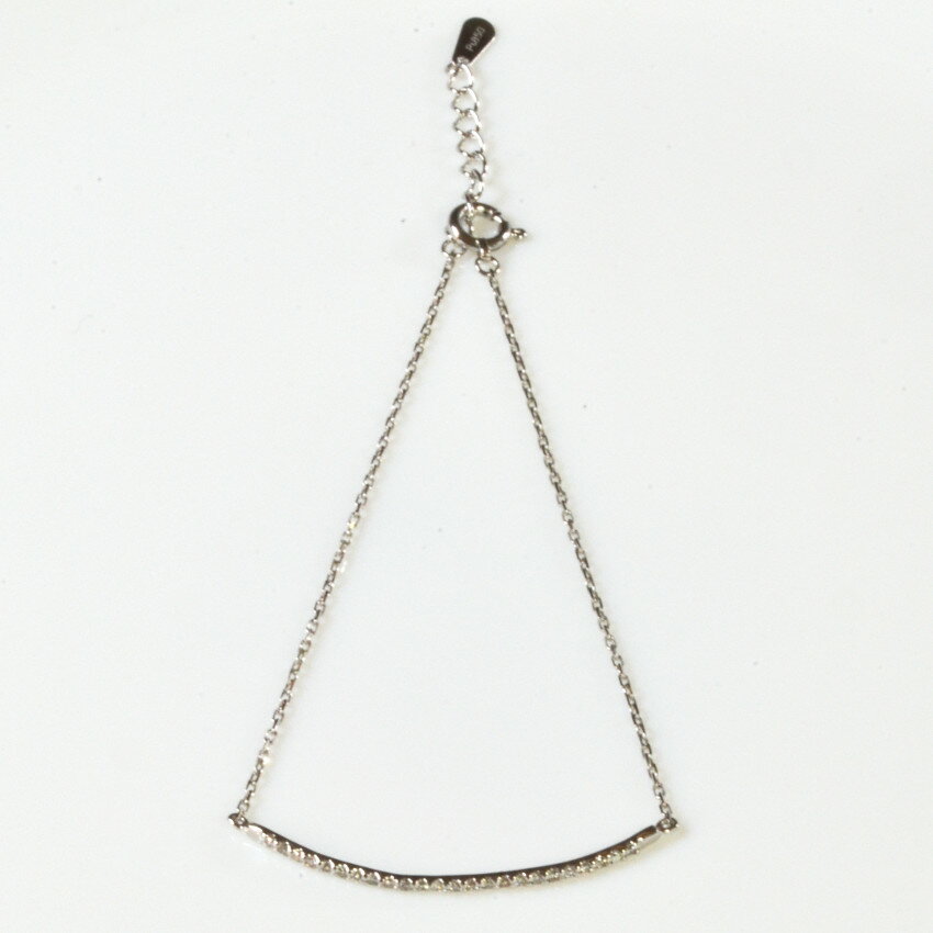 【 10%オフ 楽天スーパーSALE 】ブレスレット プラチナ900 ダイヤモンド ラインバー pt ギフト 記念日 などに レディース プレゼント 金属アレル...