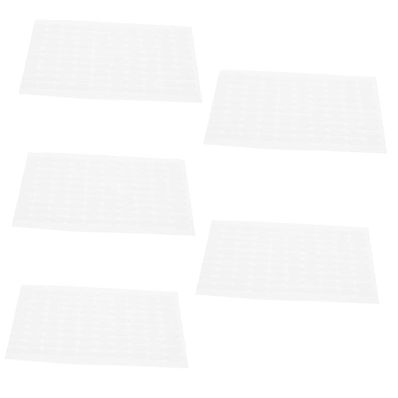 UOPR 500個 ゲル接着剤ドット ミュージアムジェル 接着美術館パテ 取り外し可能な博物館パテ 壁博物館パテ 粘着タック 美術館用のクリアタック 博物館用取り外し可能なパテ 粘着性博物館(24