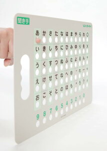 言語障害┃対面式会話補助具「フィンガーボード」ひらがな版 指先で意思伝達 速い 医療用