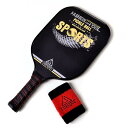 カーボンファイバー8.3oz.Pickleballパワーパドル(アルミハニカムコア付)(4)