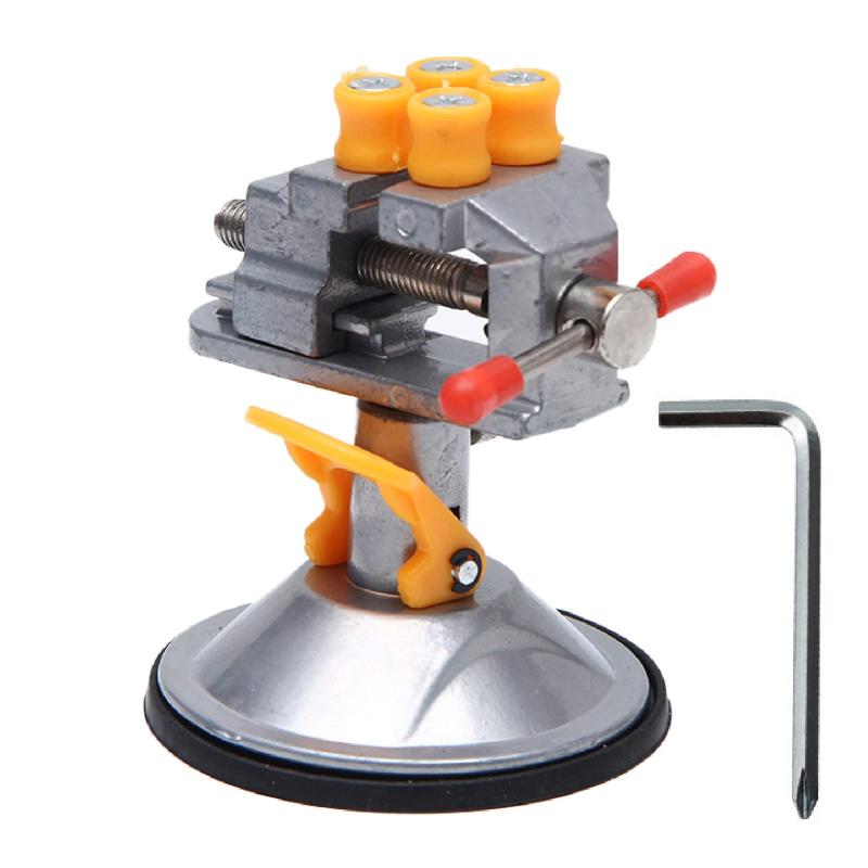 [Cicogna] バイス 卓上 万力 ミニ クランプ アクセサリー プラモデル 工具 吸盤付き 小型 ホビーバイス..