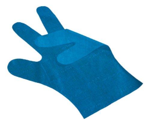 サクラメン手袋 デラックス(100枚入)S ブルー 35μ(3)