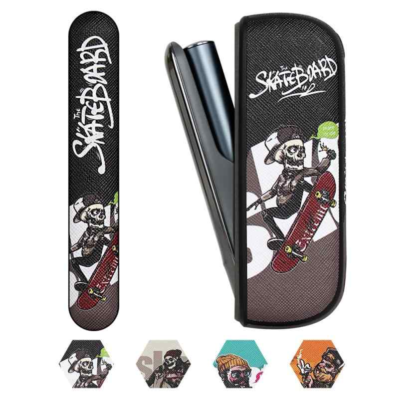 BOOFLYII ケース イルマ対応 PUレザー製 イルマ i 対応のケース 360°全面保護 加熱式たばこ用ケース 耐..