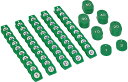 シンビ クローク札No.01 グリーン 1~50 ユリア樹脂 日本 (50個セット) ZKL0904
